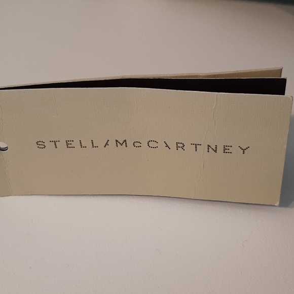 Resort Stella McCartney blue floral pattern shift dress scoop neck belt 6 40 - Picture 4 of 7